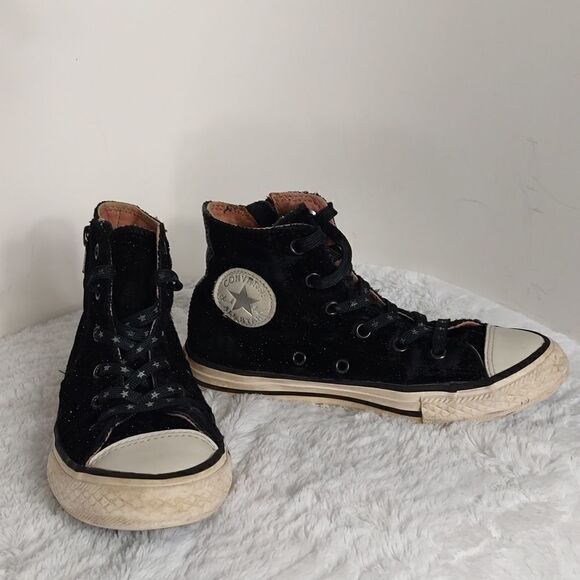Converse All Star Girl's High Top Sneakers - Picture 1 of 9